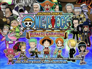 Shonen Jump's One Piece - Pirates' Carnival screen shot title